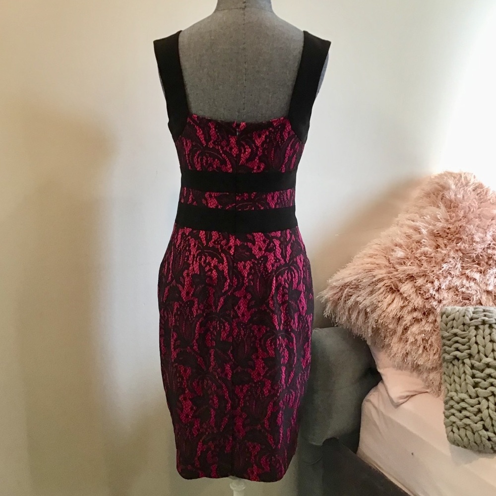 Cache Lace Overlay Dress - Picture 2 of 8